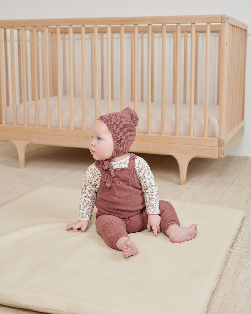 Quincy Mae Knit Pixie Bonnet - Fig