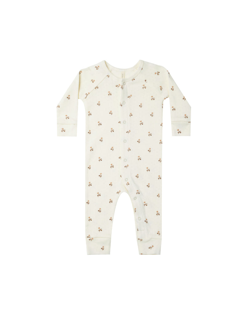 Quincy Mae Long Sleeve Jumpsuit - Doves