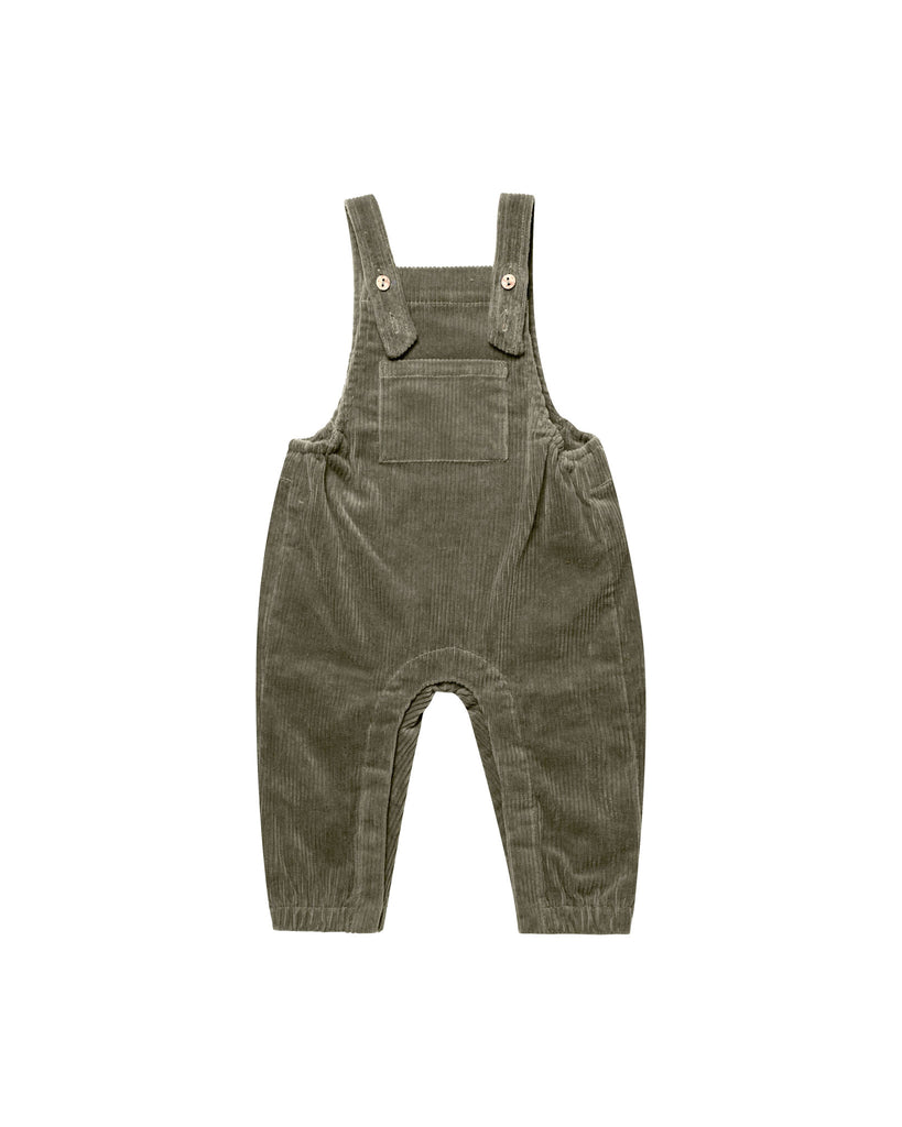 Quincy Mae Corduroy Overalls - Forest