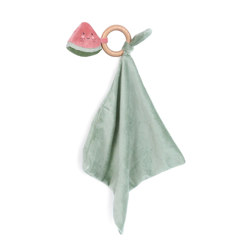 Water Melonie Wood Teether and Blankie