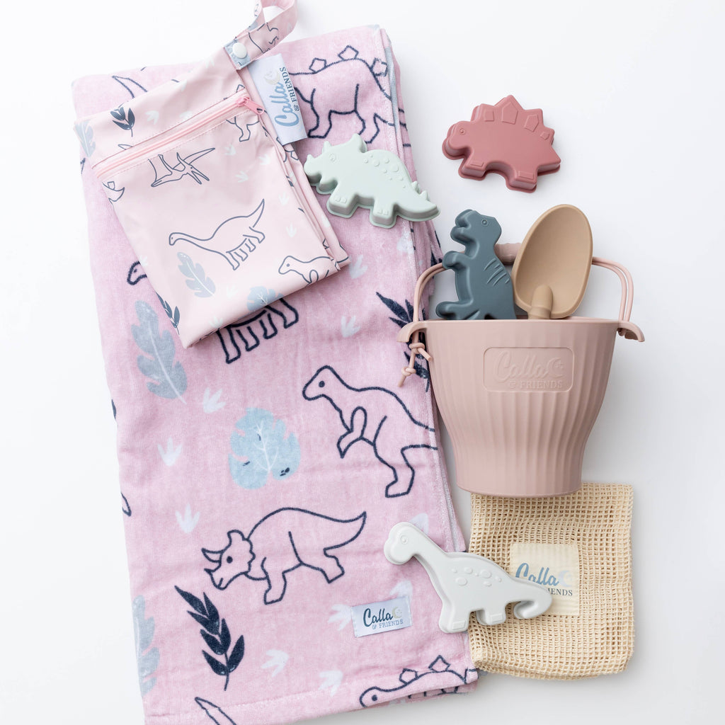 Ainsley's Dino Silicone Beach Toy Set