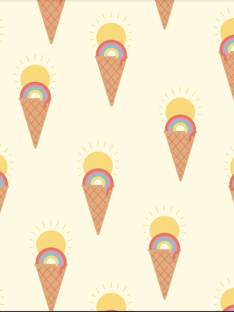 Modal Twirl Dress -Summer Ice Cream Dreams