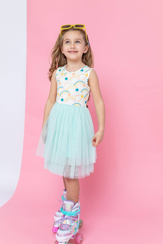 Tulle Tutu Dress - You're A Star 4th of July