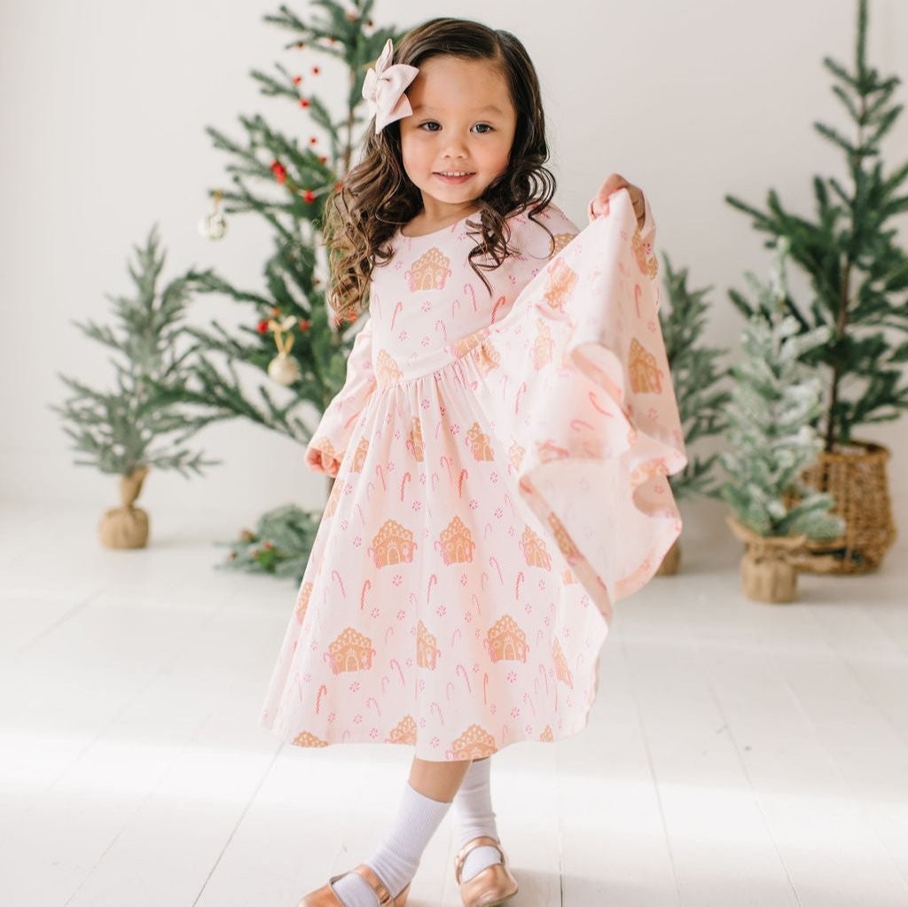 Gwendolyn Dress in Gingerbread