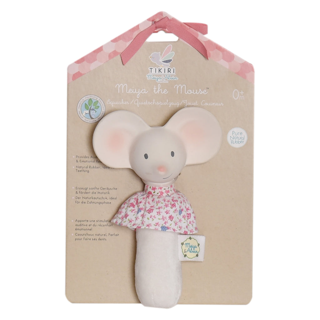 Tikiri Meiya the Mouse Soft Squeaker Toy