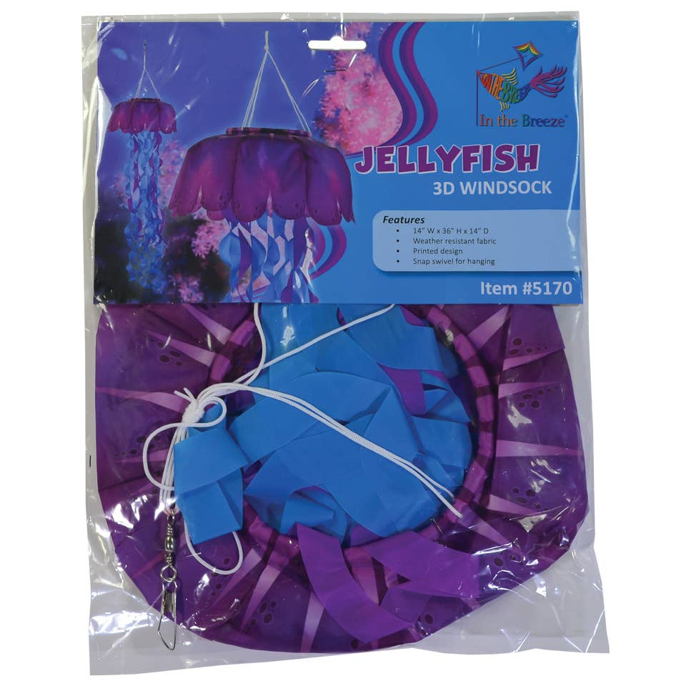 In the Breeze - Jellyfish 3D Windsock