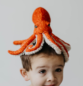 Pacific Red Octopus 8"