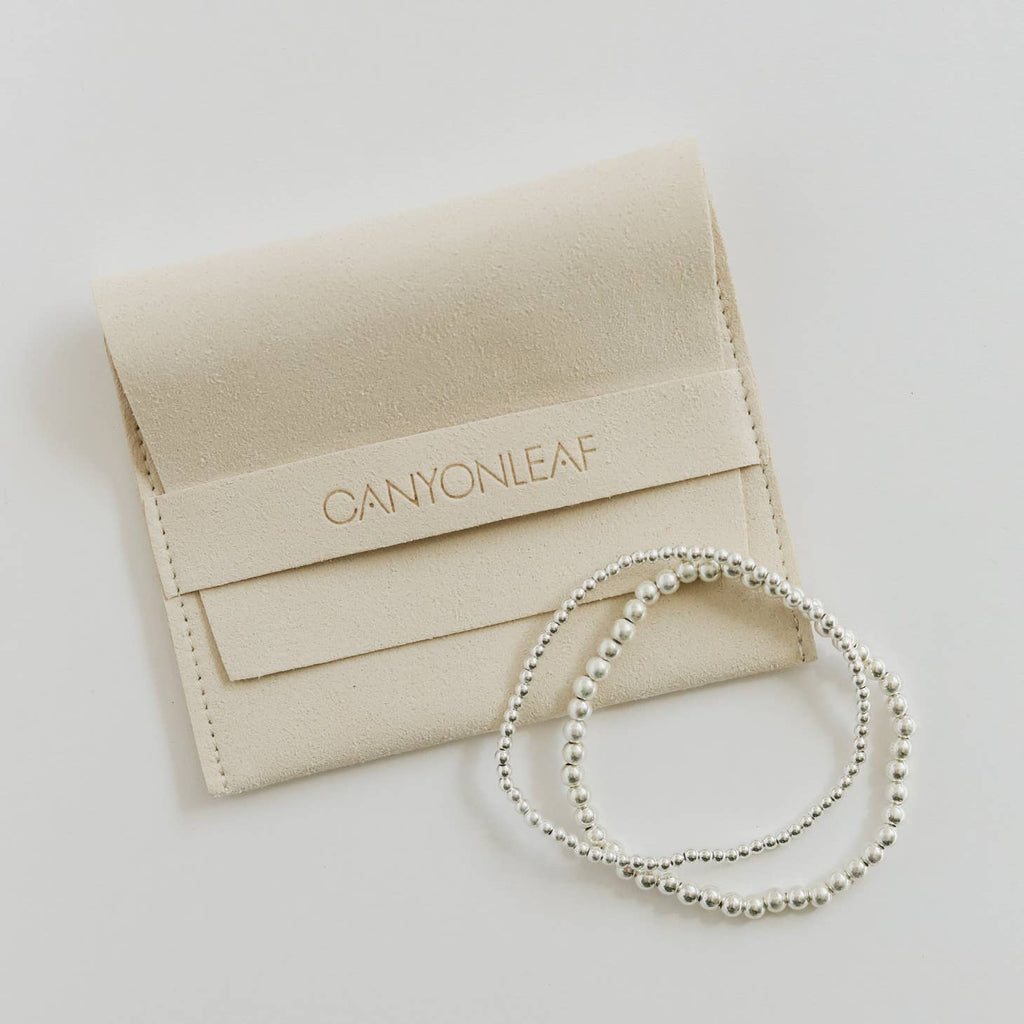 Canyonleaf Sterling Silver Stack - Adult Bracelets