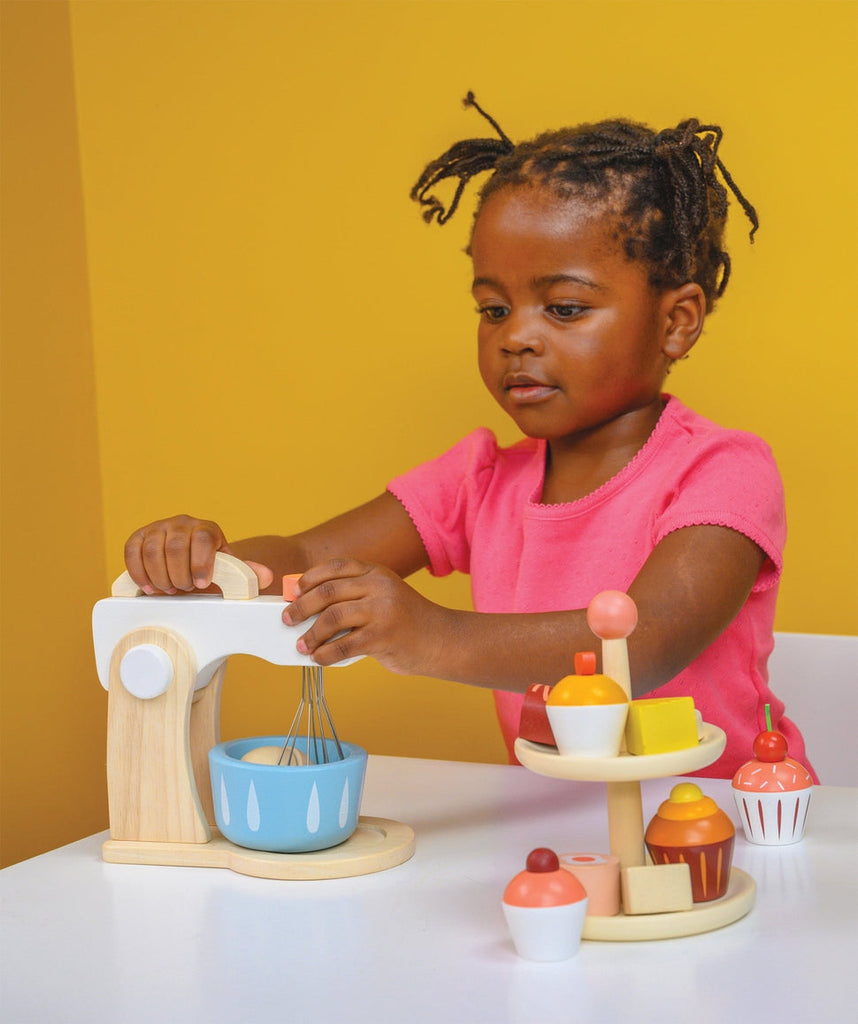 Wooden Cake Mixer