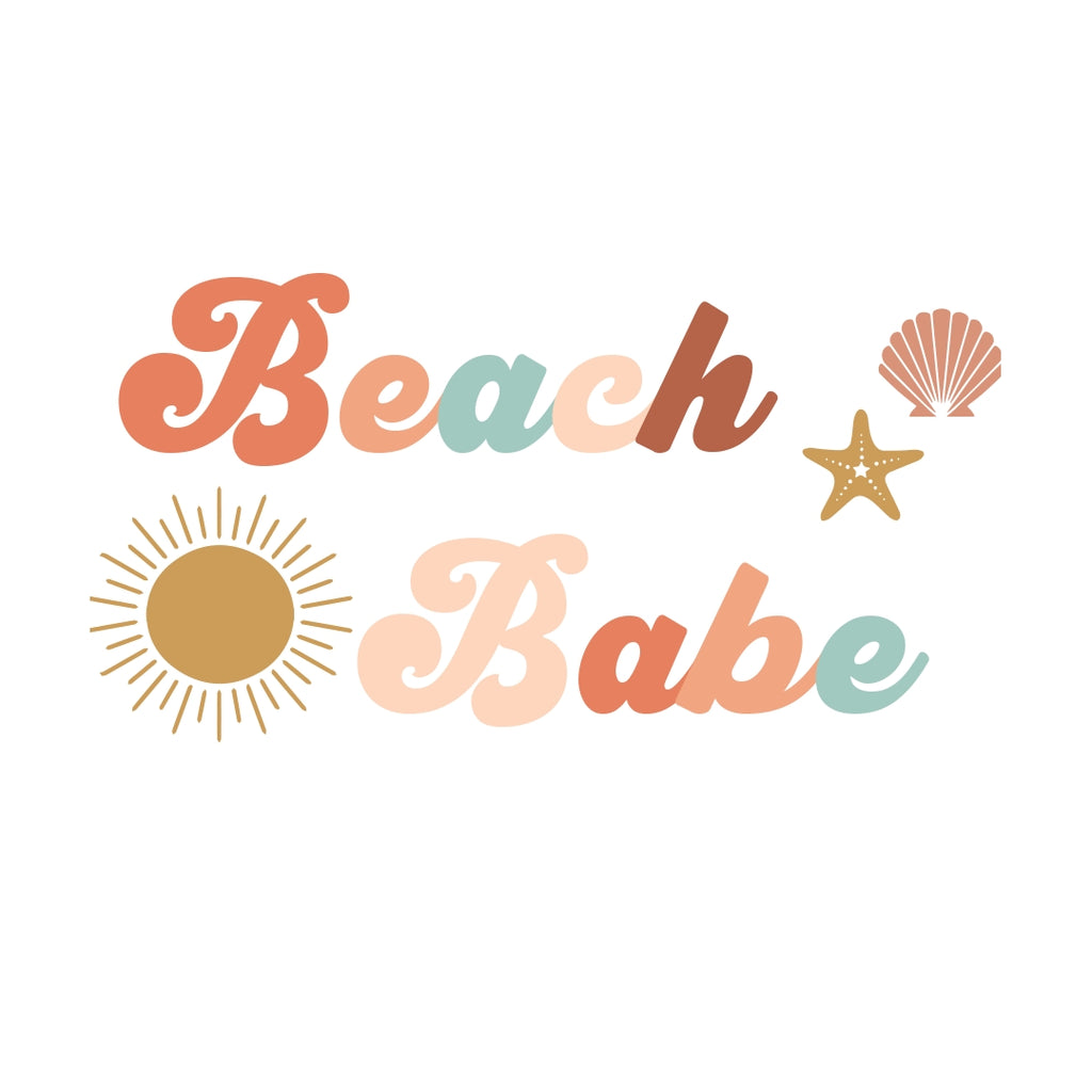 Beach Babe Coastal Sticker