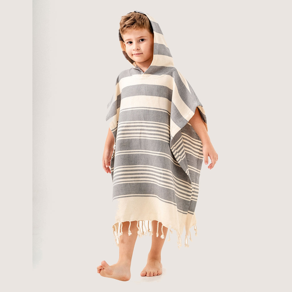 Hooded Towel Poncho