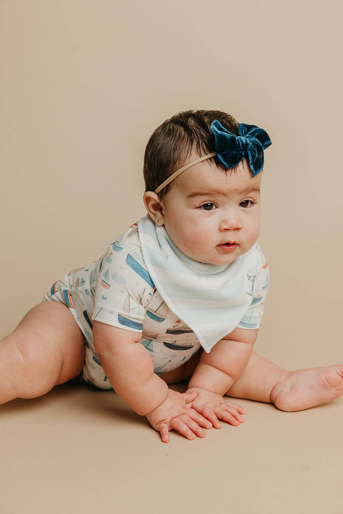 Copper Pearl Baby Bandana Bibs - Fischer