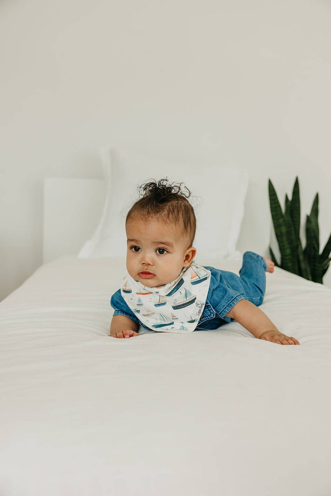 Copper Pearl Baby Bandana Bibs - Fischer