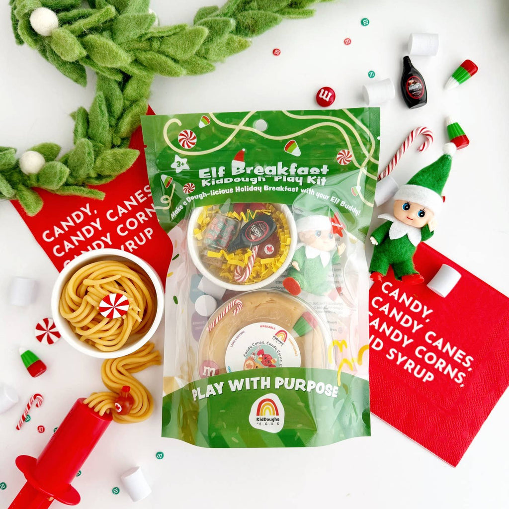 Elf Breakfast (Maple Syrup) Kiddough Play Kit