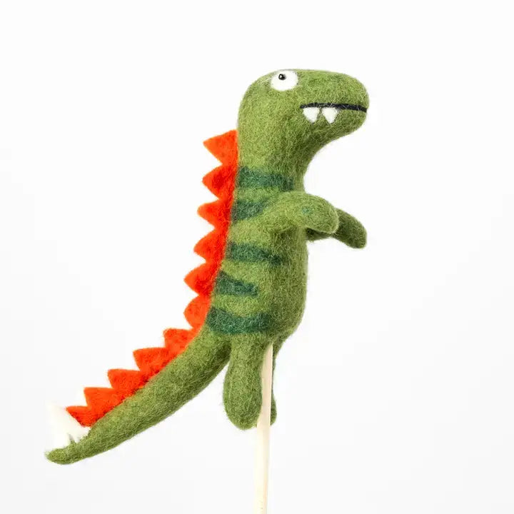 Felt Finger Puppets - Dinosaur - Assorted