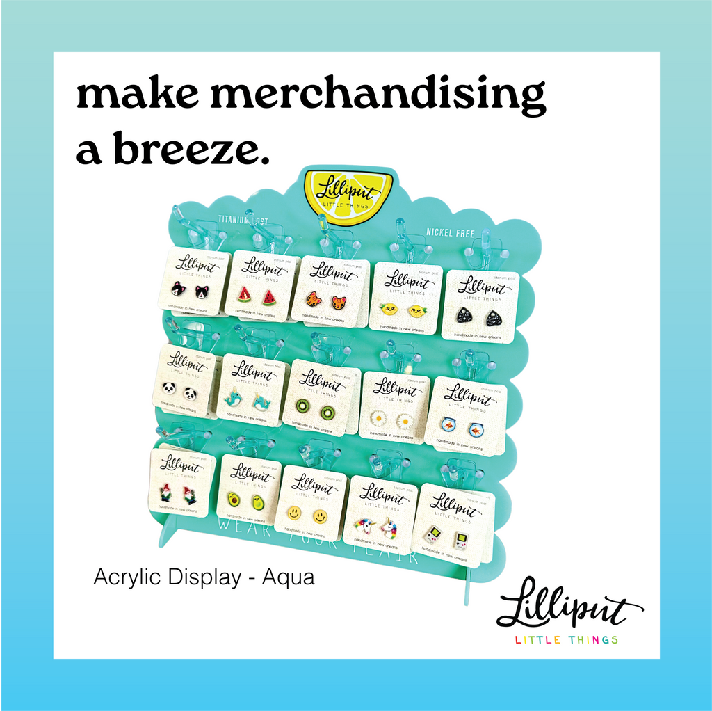 Kawaii Waffle Earrings