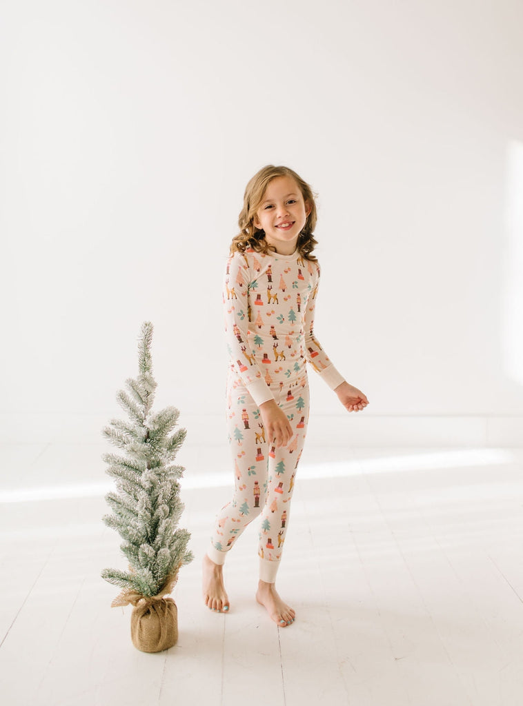 2 Piece Bamboo Pajama in Nutcracker