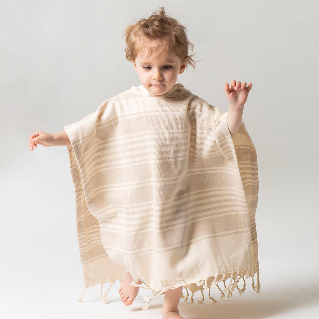 Hooded Towel Poncho
