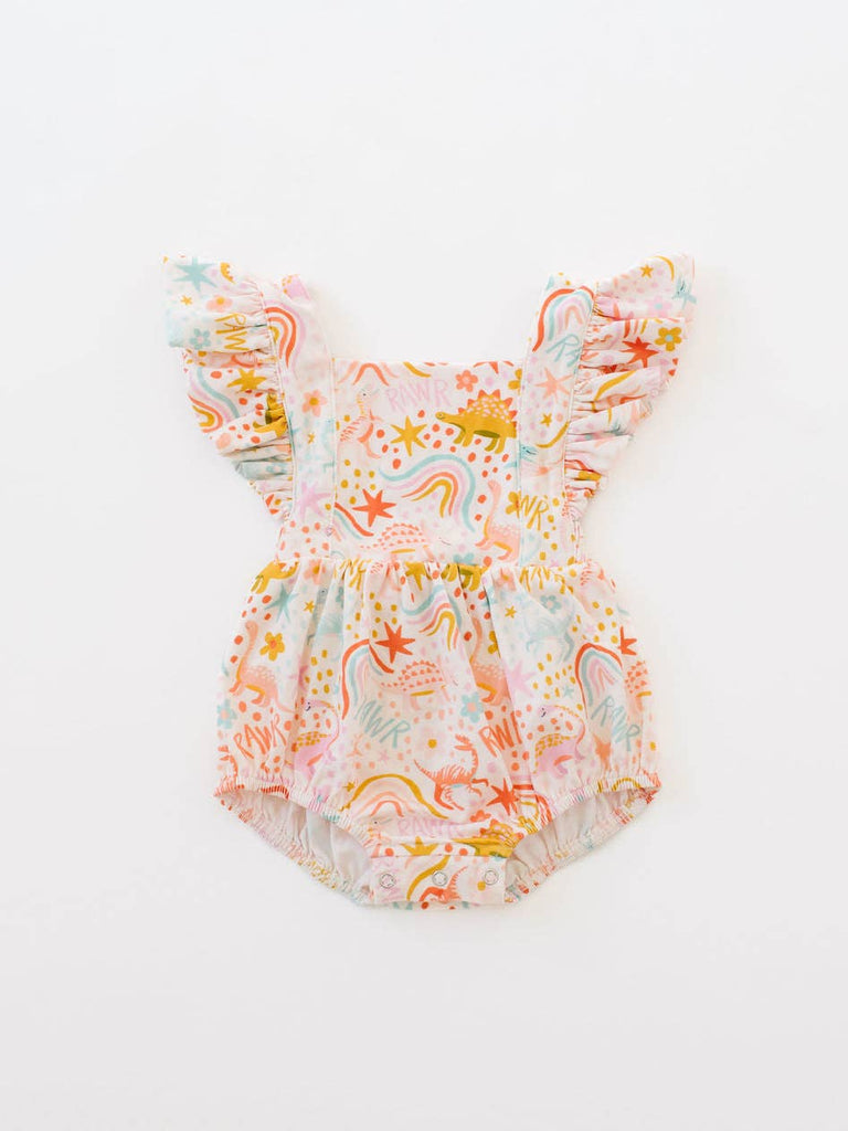 Emmy Romper in Dreamy Dino