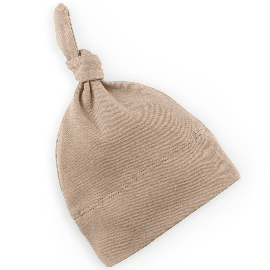 Organic Baby Classic Knotted Hat - Clay
