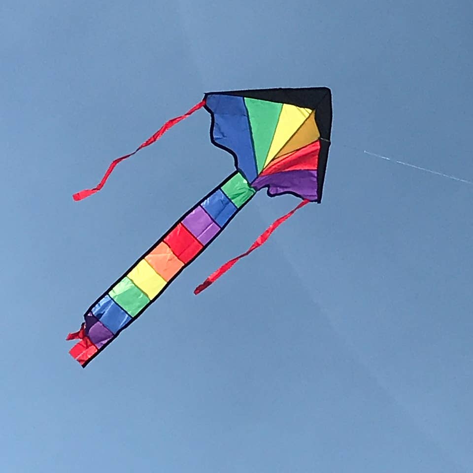 In the Breeze - Mini Rainbow Fly-Hi Kite