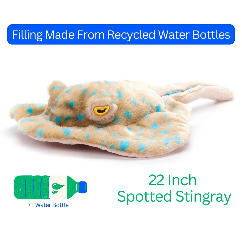Blue Spotted Stingray 22"