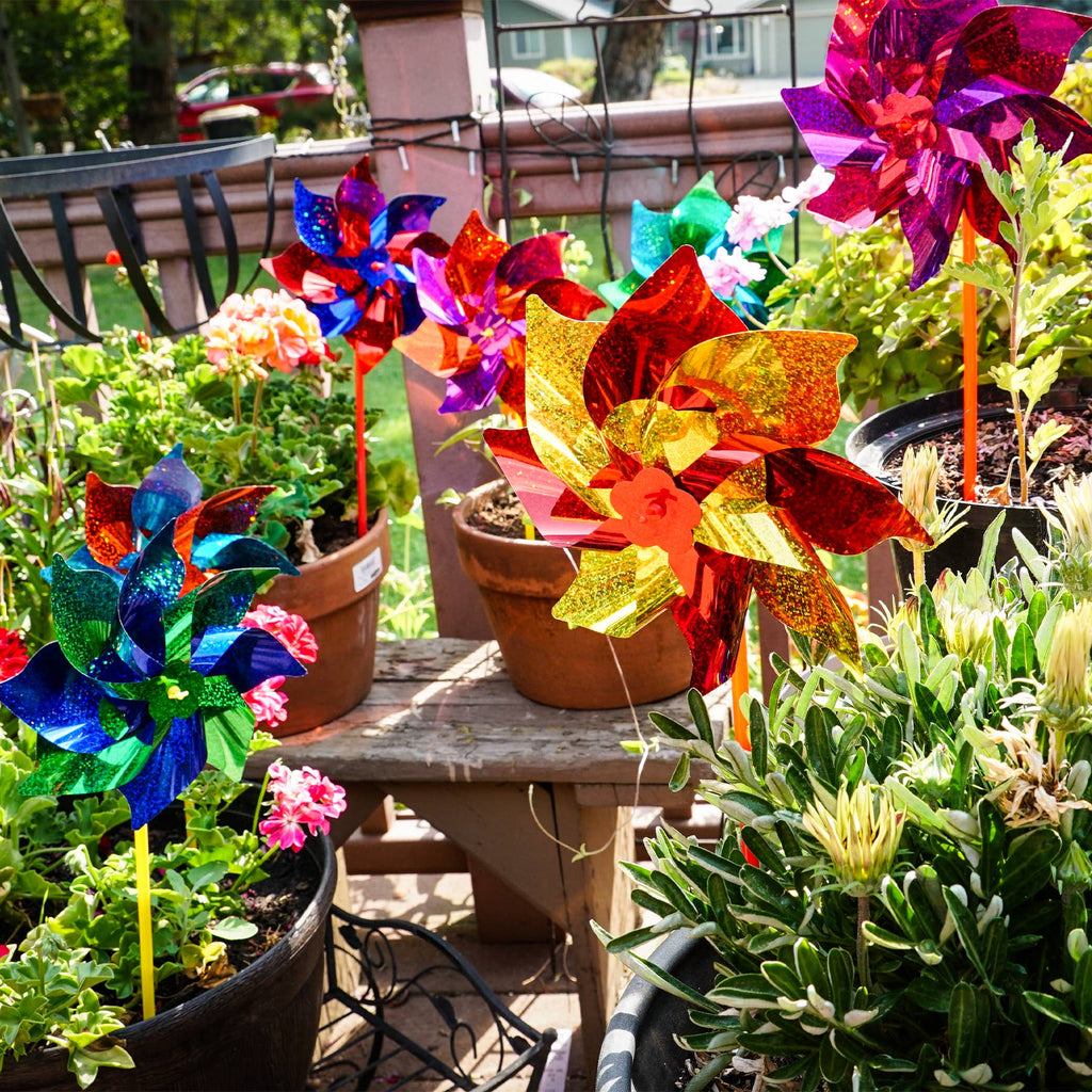 Classic Mylar Pinwheels - Assorted