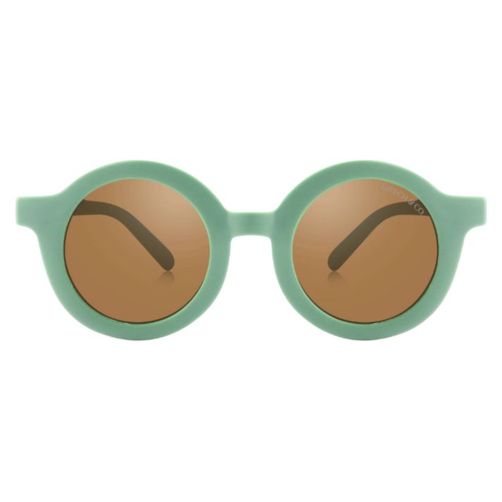 Original Round Sustainable Sunglasses - Fern