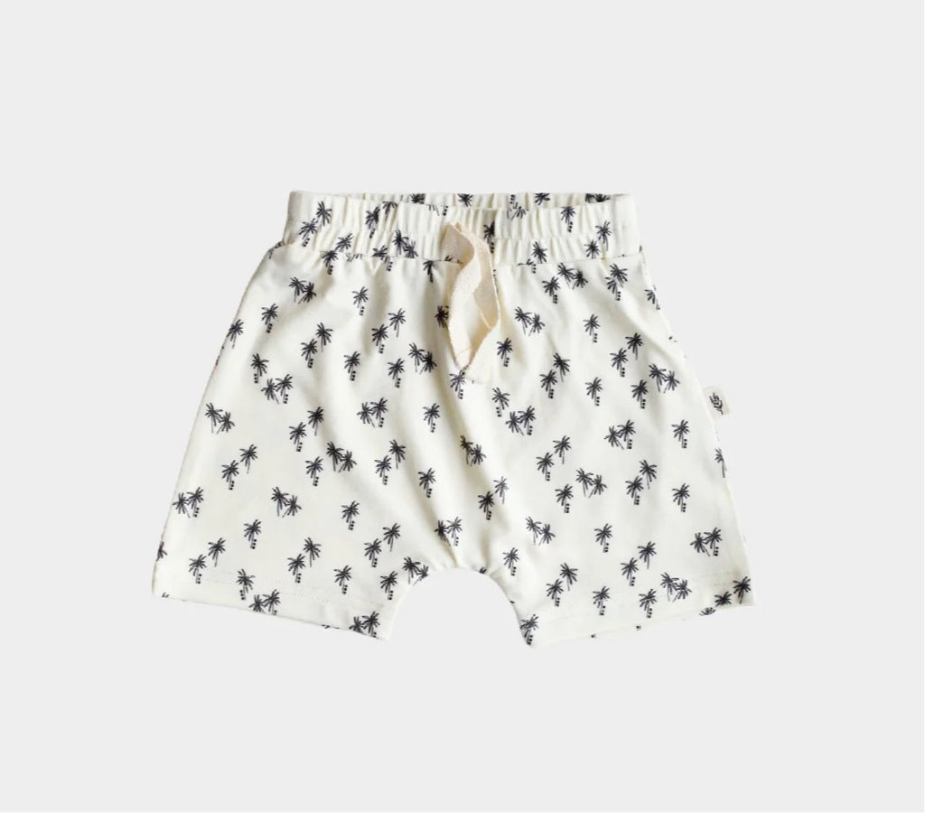 Palm Trees Harem Shorts