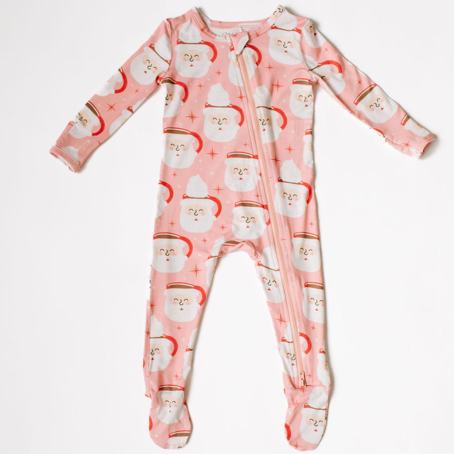 Bamboo Zippy Pjs - Santa Cocoa
