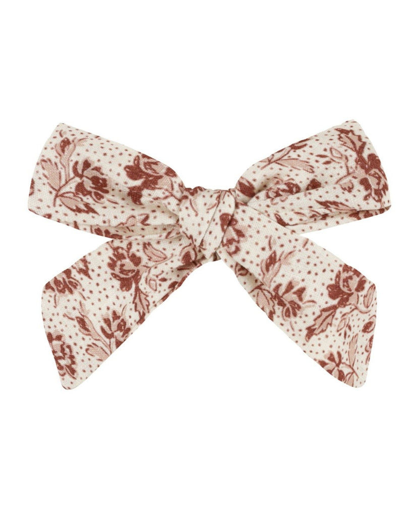 Rylee + Cru Bow with Clip - Red Rose