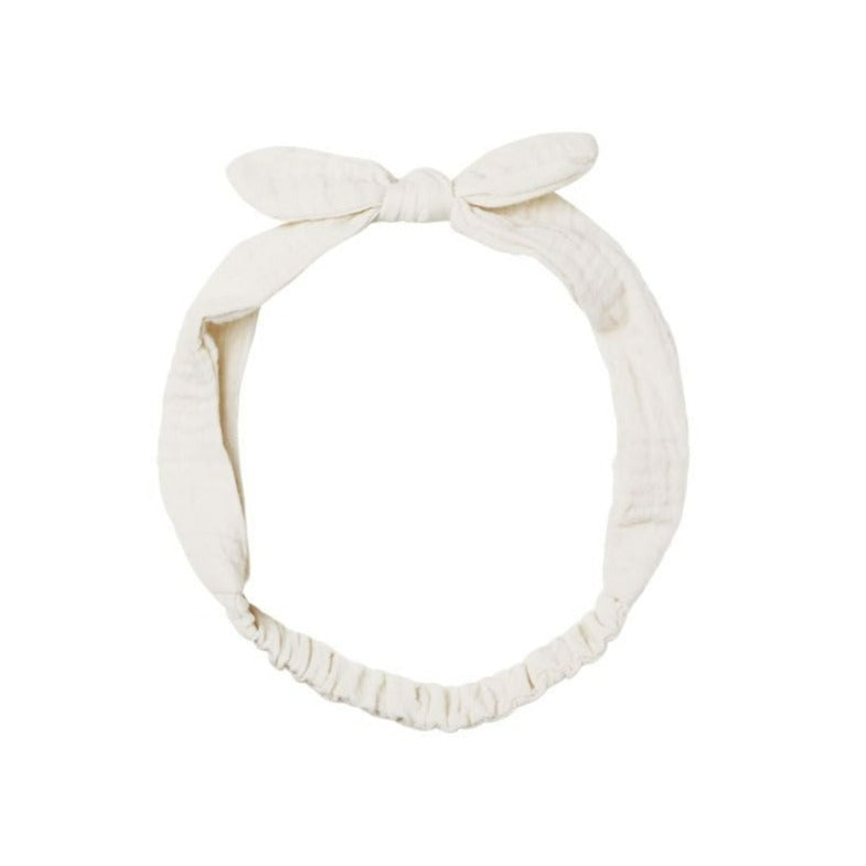 Rylee + Cru Baby Bow Headband - Ivory