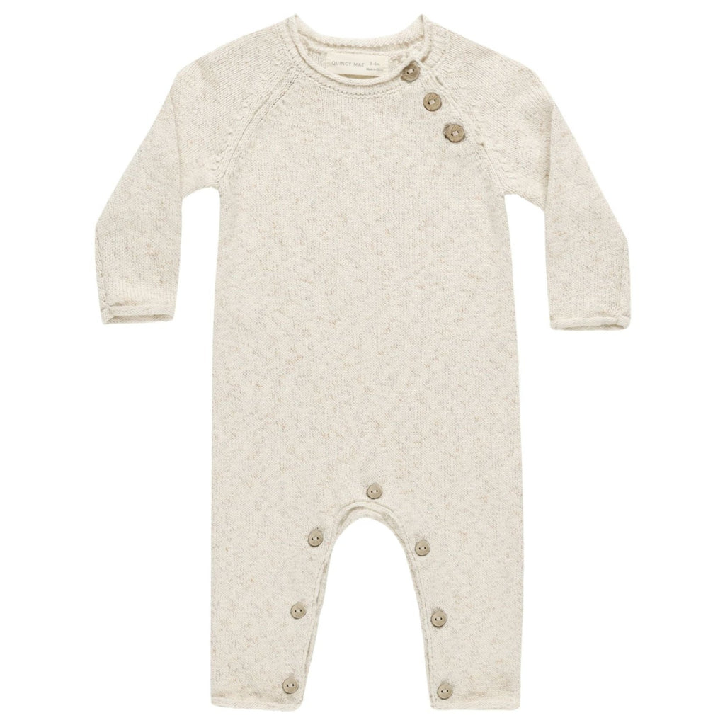 Quincy Mae Cozy Heather Knit Jumpsuit