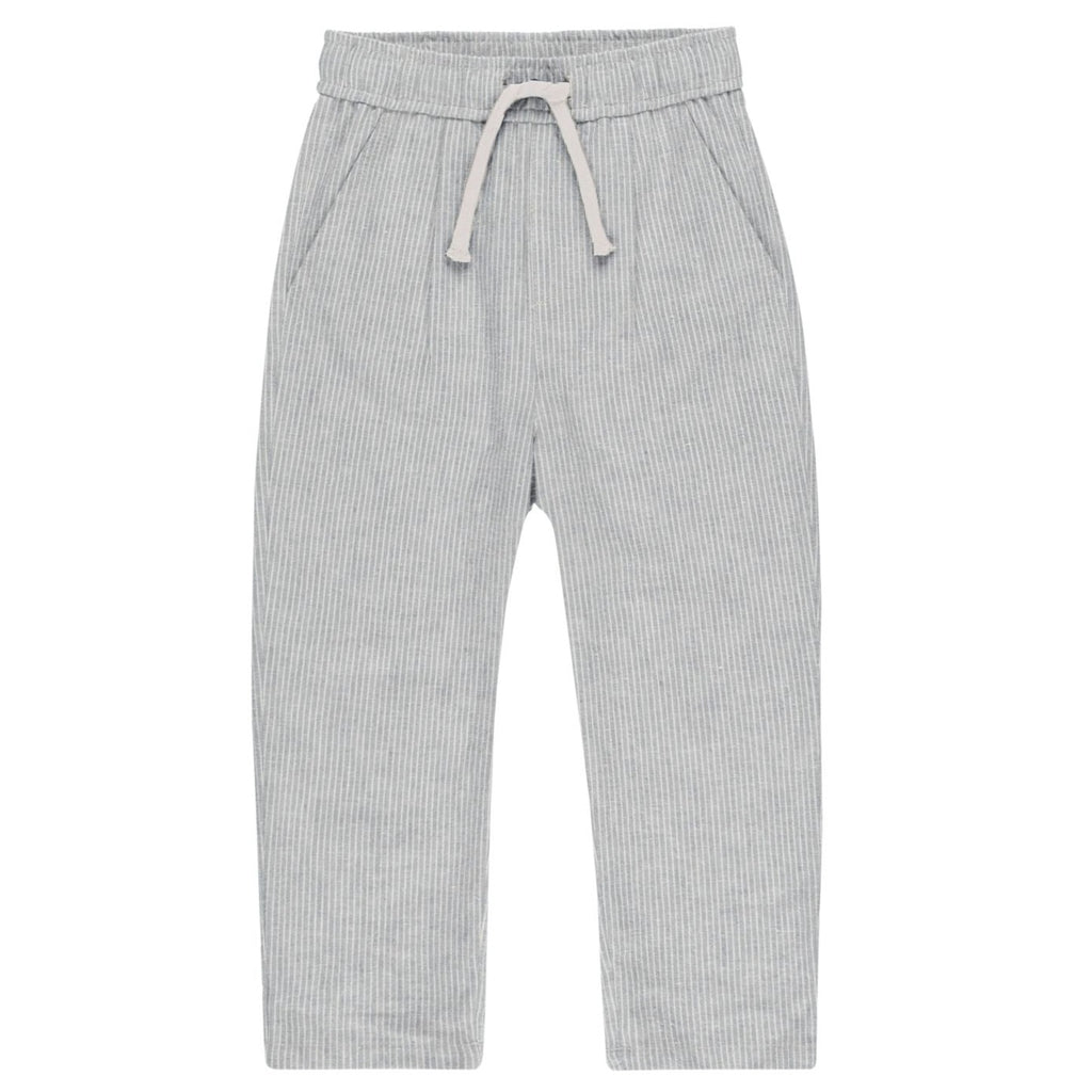 Rylee + Cru Ryder Pant - Blue Micro Stripe