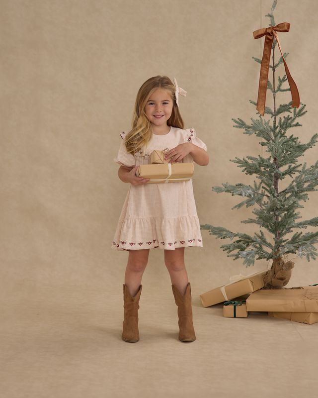 Rylee + Cru Cordelia Dress - Petal Gingham
