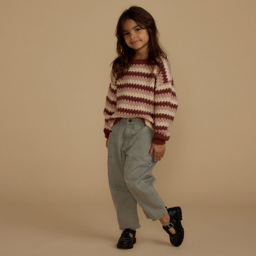 Rylee + Cru Aspen Sweater - Multi-Stripe