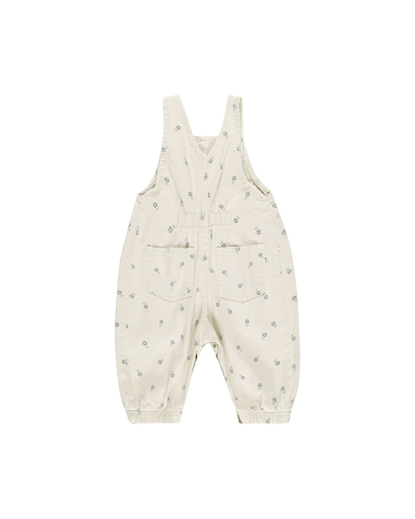 Rylee + Cru Vintage Overall - Blue Daisy