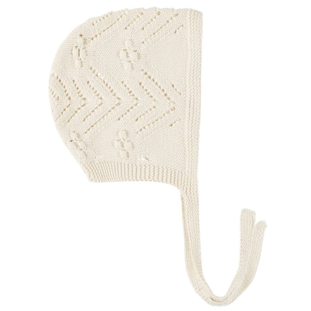 Quincy Mae Knit Bonnet - Natural