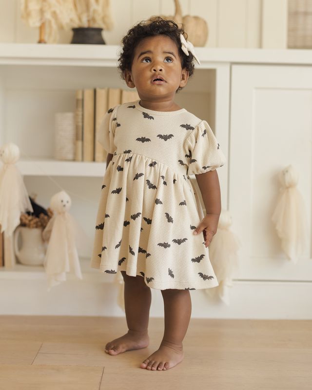 Quincy Mae Darla Dress - Bats