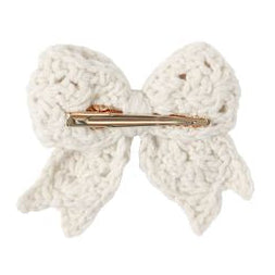 Quincy Mae Crochet Bow - Natural