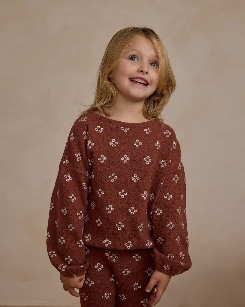 Rylee + Cru Spongey Knit Set - Posy