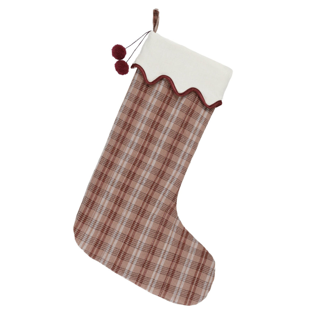 Rylee + Cru Christmas Stocking - Autumn Plaid