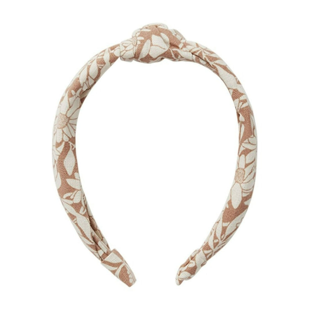 Rylee + Cru Knotted Headband - Plumeria