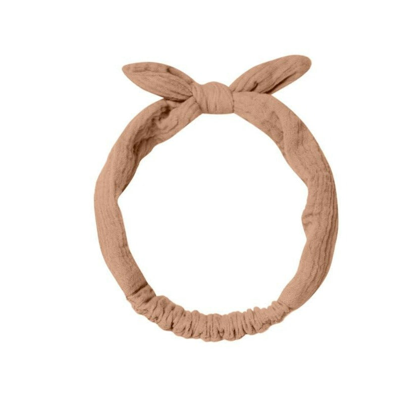 Rylee + Cru Baby Bow Headband - Spice