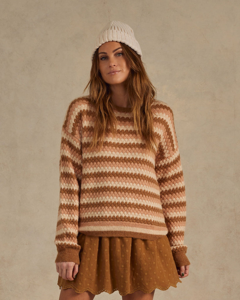 Rylee + Cru Aspen Sweater - Mutli-Stripe