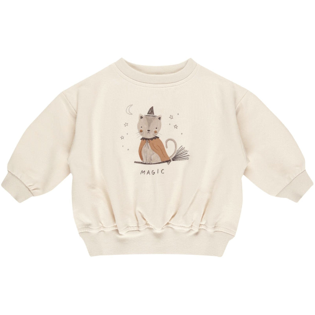 Quincy Mae Relaxed Fleece Sweatshirt - Magic