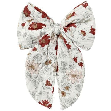 Rylee + Cru Oversized Bow - Holiday Floral