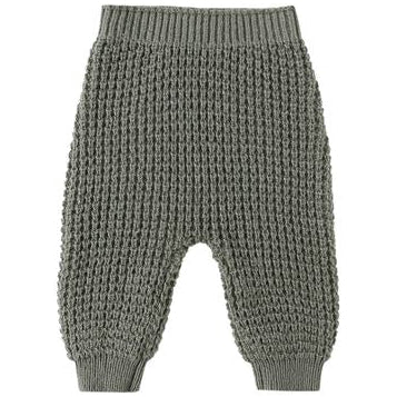 Quincy Mae Chunky Knit Pant - Forest