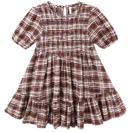 Rylee + Cru India Dress - Burgundy Plaid Mini Mint Rylee + Cru India Dress - Burgundy Plaid Mini Mint