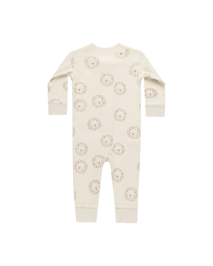 Quincy Mae Zip Long Sleeve Sleeper - Lions